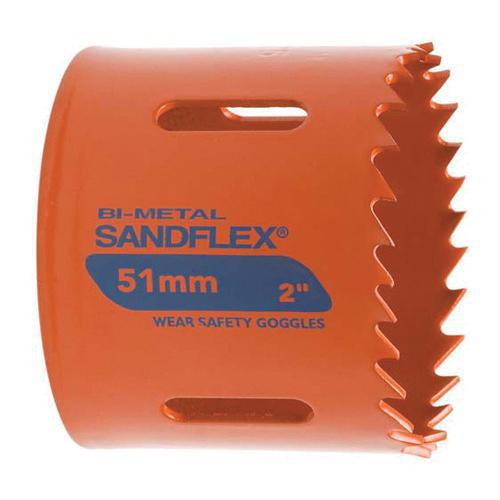 Bahco BAH383051VIP Sandflex 3830-VIP Bi-Metal Hole Saw, 2 in Dia, 1-1/2 in D Cutting, Bi-Metal Cutting Edge - Hole Saws